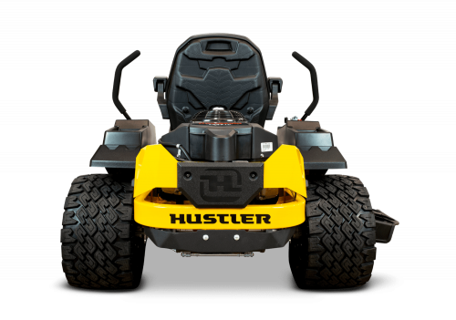 Hustler Zero Turn Mower Raptor XD54" cut rear view