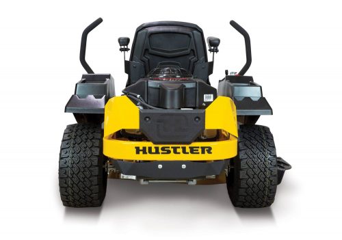 Hustler Zero Turn Mower Raptor X 42" cut rear view