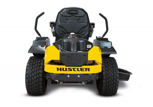 Hustler Zero Turn Mower Raptor XD 48" cut rear view