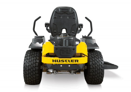 Hustler Zero Turn Mower Raptor XDX 48" cut rear view