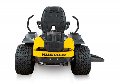 Hustler Zero Turn Mower Raptor XDX 54" cut rear view